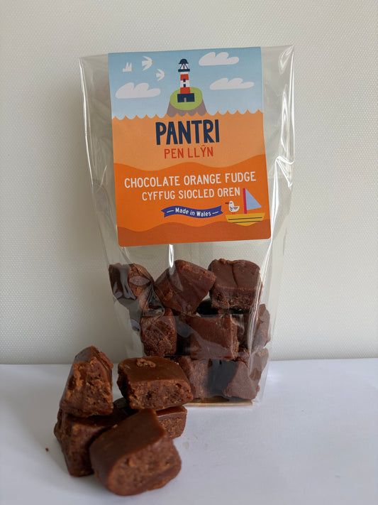 Welsh Chocolate Orange Fudge 100g