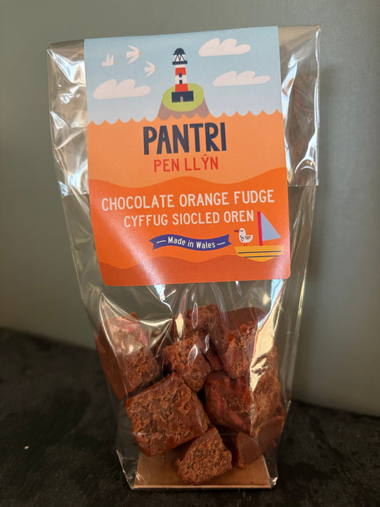 Welsh Chocolate Orange Fudge 100g