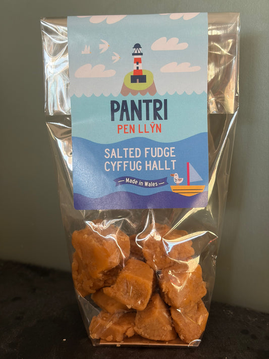 Welsh Salted Fudge 100g